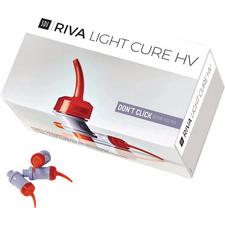 Restaurateur en verre ionomère photopolymérisable à viscosité élevée Riva - Capsules à viscosité élevée, 50/emballage