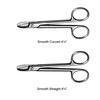 Ciseaux pour collets et couronnes Vantage – 4-1/4", lisse