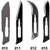 Lames, manches et scalpels chirurgicaux en carbone