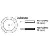 Disques de diamant Thin-Flex® - Double face avec mandrin, 7/8" de diamètre - 0.15 mm Thick, 45 Microns, Size 927-7