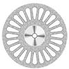 Disques de diamant Superflex NTI® – HP, 1/emballage - Double Sided, Coarse, Green, # 405, 22.00 mm Diameter, 0.25 mm Thickness