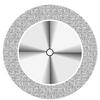 Disques de diamant Superflex NTI® – HP, 1/emballage - Double Sided, Fine, Red, # 911HEF, 19.00 mm Diameter, 0.14 mm Thickness