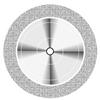 Disques de diamant Superflex NTI® – HP, 1/emballage - Double Sided, Medium, Gray, # 911HF, 22.00 mm Diameter, 0.17 mm Thickness