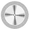 Disques de diamant Superflex NTI® – HP, 1/emballage - Double Sided, Coarse, Green, # 911HF, 22.00 mm Diameter, 0.250 mm Thickness