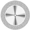 Disques de diamant Superflex NTI® – HP, 1/emballage - Double Sided, Medium, Red, # 911H, 19.00 mm Diameter, 0.17 mm Thickness