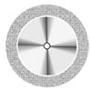 Disques de diamant Superflex NTI® – HP, 1/emballage - Double Sided, Medium, Red, # 911H, 22.00 mm Diameter, 0.17 mm Thickness