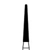 Piranha® Single Patient Use Diamonds – Round End Taper FG, 25/Pkg - Medium, Size #850-014M, 1.4 mm Diameter