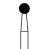 Piranha® Single Patient Use Diamonds – Round FG, 25/Pkg - Coarse, Size #801-023C, 2.3 mm Diameter