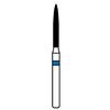 Instruments de fraises diamantées Patterson® – FG, flamme - Medium, Blue, Flame Point End, # 863-012, 1.2 mm Diameter