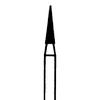 Instruments de diamant – FG, très fine, jaune, aiguille, pointe, taille nº C 898-014-FG, diamètre de 1,4 mm, longueur de 6,0 mm, 5/emballage