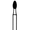Instruments de diamant – FG, très grossière, noire, oblongue, rond, 5/emballage
