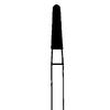 Diamond Instruments – FG, Coarse, Green, Cone, Round End, 5/Pkg - 849G-016-FG, 1.6 mm Head Diameter, 6.0 mm Head Length