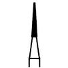 Diamond Instruments – FG, Medium, Blue, Cone, Flat End - 847-012-FG, 1.2 mm Head Diameter, 8.0 mm Head Length, 5/Pkg
