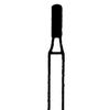 Instruments de diamant – FG, très grossière, noire, cylindrique, 5/emballage - 840H-010-FG, 1.0 mm Head Diameter, 4.0 mm Head Length