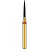 Fraises diamantées à usages multiples Alpen® – FG, needle - Extra Fine, Yellow, Esthetic Finishing, # 135, 1.4  mm Diameter, 9.0  mm Length, 5/Pkg