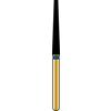 Fraises diamantées à usage multiples Alpen® – Grossière, bleue, conique long à bout plat, no 848L, diamètre de 1,8 mm, longueur de 12 mm, 5/emballage