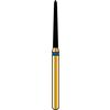 Fraises diamantées à usage multiples Alpen® – FG, fine, rouge, conique, curetage/conique à bout pointu, 5/emballage - # 879K, 1.2  mm Diameter, 10.0  mm Length