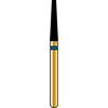 Alpen® Multi Use Diamond Burs – FG, Super Coarse, Black, Cone, 5/Pkg - Tapered Flat End, # 847, 1.6  mm Diameter, 8.0  mm Length