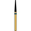 Fraises diamantées à usage multiples Alpen® – Grossière, bleue, conique étroit à bout rond, no 856N, diamètre de 1,4 mm, longueur de 8 mm, 5/emballage
