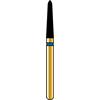 Fraises diamantées à usage multiples Alpen® – FG, fine, rouge, conique, curetage/conique à bout pointu, 5/emballage - # 878K, 1.4  mm Diameter, 8.0  mm Length