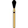 Fraises diamantées à usages multiples Alpen® – FG, poire, 5/emballage - Super Coarse, Black, KS Shapes, # KS5, 3.1  mm Diameter, 6.2  mm Length