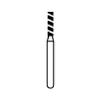 Fraises diamantées NTI® Turbo – FG, très grossière, noire, cylindre à bout plat, 5/emballage