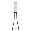 Tungsten Carbide Burs – HM 31 Straight Fissure Cross Cut FG, 5/Pkg - Size #557, 1.0 mm Diameter