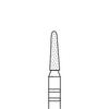 Two Striper® Laboratory HP Diamond Burs, HP - Fine, Red, Cone Round End, # X767.7F, 1.8 mm Major/1.0 mm Minor Diameter, 7.0 mm Length