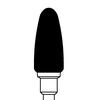 Couteaux universels NTI® - Coupe surtaillée très grossière, HP, 1,75"Longueur de tige, noir