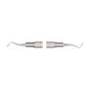 Fouloirs – 0/1, marquette, double extrémité - Serrated, 41 Round Handle