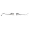 Brunissoirs – N° 21, gland, double extrémité - # 6 Satin Steel® Handle