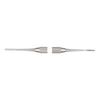 Ciseau de préparation de cavité – 7/10, droit, manche arrondi 41, double extrémité - Cavity Prep Chisel – 7/10, Straight, 41 Round Handle, Double End
