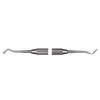 Instruments pour obturation composite/plastique – Trico n° 1/2, antérieur, manche arrondi n° 41, double extrémité - Composite/Plastic Filling Instruments – # 1/2 Trico, Anterior, # 41 Round Handle, Double End