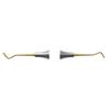 Composite Placement Instruments – # 3T Paddle/Condenser, Titanium Nitride Coated, DURALite® Round Handle, Stainless Steel, Double End - Composite Placement Titanium-Coated Instruments – 3T Paddle/Condenser, DuraLite Round Handle, Double End