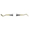 Composite Placement Instruments – # 5T Double Paddle, Titanium Nitride Coated, DURALite® Round Handle, Stainless Steel, Double End - Composite Placement Titanium-Coated Instruments – 5T Double Paddle, DuraLite Round Handle, Double End