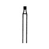 Diamond Instruments – FG, Coarse, Green, Cylinder, Round End, 5/Pkg - 840G-010-FG, 1.0 mm Head Diameter, 4.0 mm Head Length