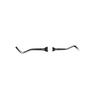 Excavator – # 17L, Large Blade, 1.8 mm Width, 8 mm Shank, 47° Angle, Standard Handle, Stainless Steel, Double End 