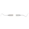 Explorateurs/Sondes - 23/OW fin, double extrémité - 6 Satin Steel Handle