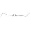 Sonde parodontale – Goldman Fox/Williams, avec marquages, non codée par couleur, manche standard, double extrémité - Periodontal Probe – Goldman Fox/Williams, with Markings, Non-Color Coded, Standard Handle, Double End