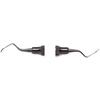 Curettes universelles – Columbia n° 4L/4R, tige plus profonde pour dents postérieures, double extrémité