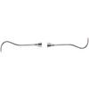 Sickle Scaler – # N67 (H6/H7), Offset, Anterior, Double End - DuraLite® ColorRings™ Handle