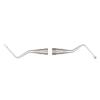 Curettes chirurgicales – 86 Lucas, double extrémité - #522 Handle