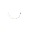 LOOK™ Silk Black Braided Sutures Nonabsorbable – Cuticular Reverse Cutting, C20, 1/2 Circle, 18", 4-0, 12/Pkg