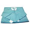 Extra-Safe™ Knee Length Lab Coats – Teal, 10/Pkg - Small
