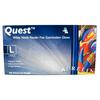 Aurelia® Quest™ White Nitrile Gloves, 100/Pkg - Large
