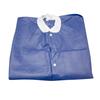 Extra-Safe™ Hip Length Lab Jackets – Blueberry, 10/Pkg - Large