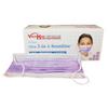 Ultra 3-in-1™ Earloop Masks, 50/Box - Purple