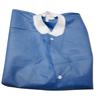 Extra-Safe™ Knee Length Lab Coats – Ceil Blue, 10/Pkg - Large