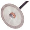 Diamond Disc Uncoated – 2.35 mm Shank Length, Ultra Fine, 220 mm Diameter, 1/Pkg - # 2751, Superflex, Wrap-Around Double-Side, .15 mm Thickness