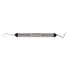 Explorateurs/Sondes – codés par couleur 23/CP-12, double extrémité - 7 Satin Steel Colours Handle